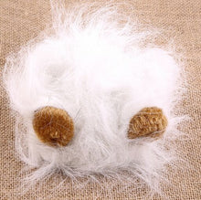 Load image into Gallery viewer, 1 pc Lovely Pet Costume Lions Mane Winter Warm Wig Cat Halloween Christmas Party Dress Up With Ear Pet Apparel Cat Fancy Dress