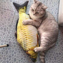 Load image into Gallery viewer, Cat Favor Fish Toy Cat Mint Stuffed Fish Shape Sisal Hemp Cat Scratch Board Scratching Post for Cat Products Pet Supplies