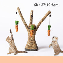 Load image into Gallery viewer, Domestic Delivery H 113cm Cat Tree Furniture Sisal Scratch Post Cat Jumping Toy Wood Kittens Pet House Play Tower Condo